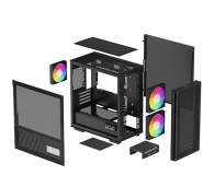 Deepcool OBUDOWA DeepCool CH360 DIGITAL (R-CH360-BKAPE3D-G-1) R-CH360-BKAPE3D-G-1 R-CH360-BKAPE3D-G-1             - 1248535 - zdjęcie 4